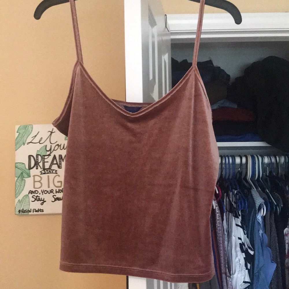 Velvet top